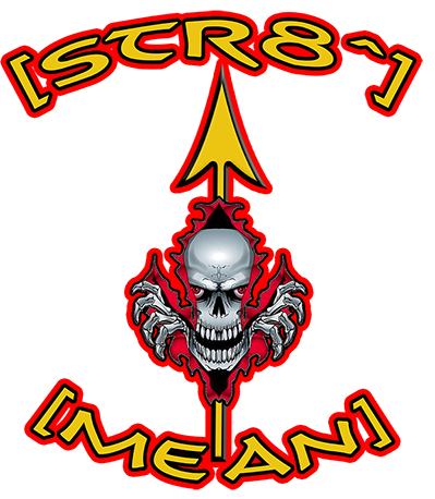 [STR8^MEAN] Logo